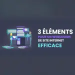 3 éléments pour un webdesign de site internet efficace