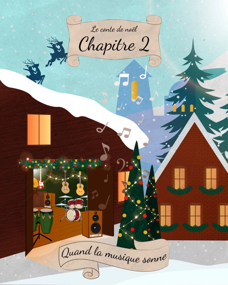 Conte de Noël chapitre 2 : Agence de communication Nerepix à Caen