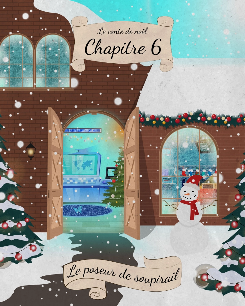 Conte de Noël chapitre 6 : Agence de communication Nerepix à Caen