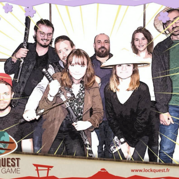 L'équipe de Nerepix au Lock Quest, escape game, situé près de Caen L'équipe de Nerepix au Lock Quest, escape game, situé près de Caen