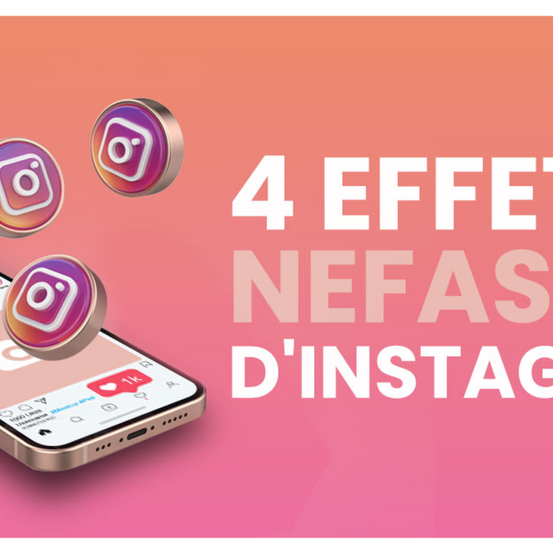 4 effets néfastes d’instagram