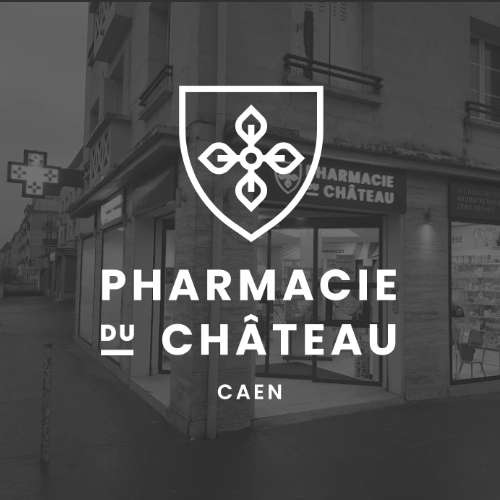 Refonte du site vitrine de la Pharmacie du Château à Caen.